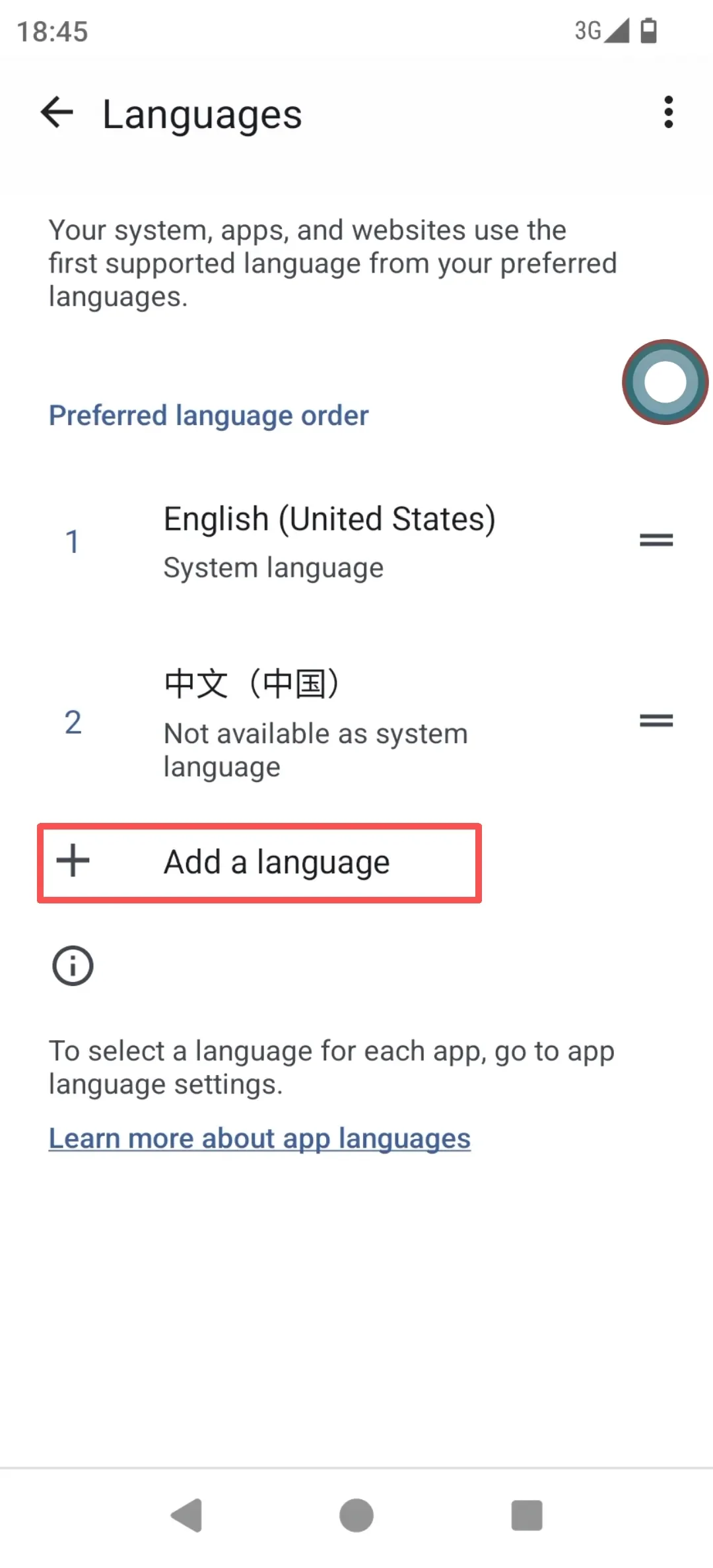 Set Language