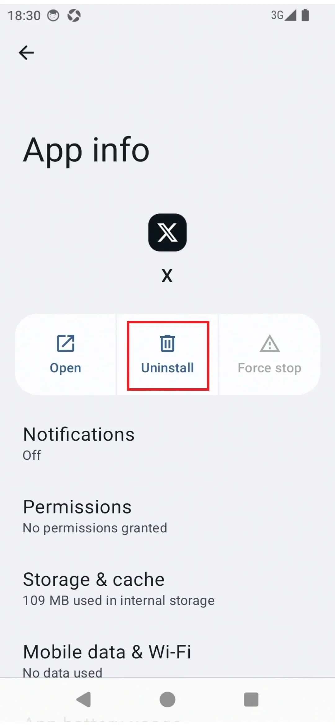 App Uninstallation