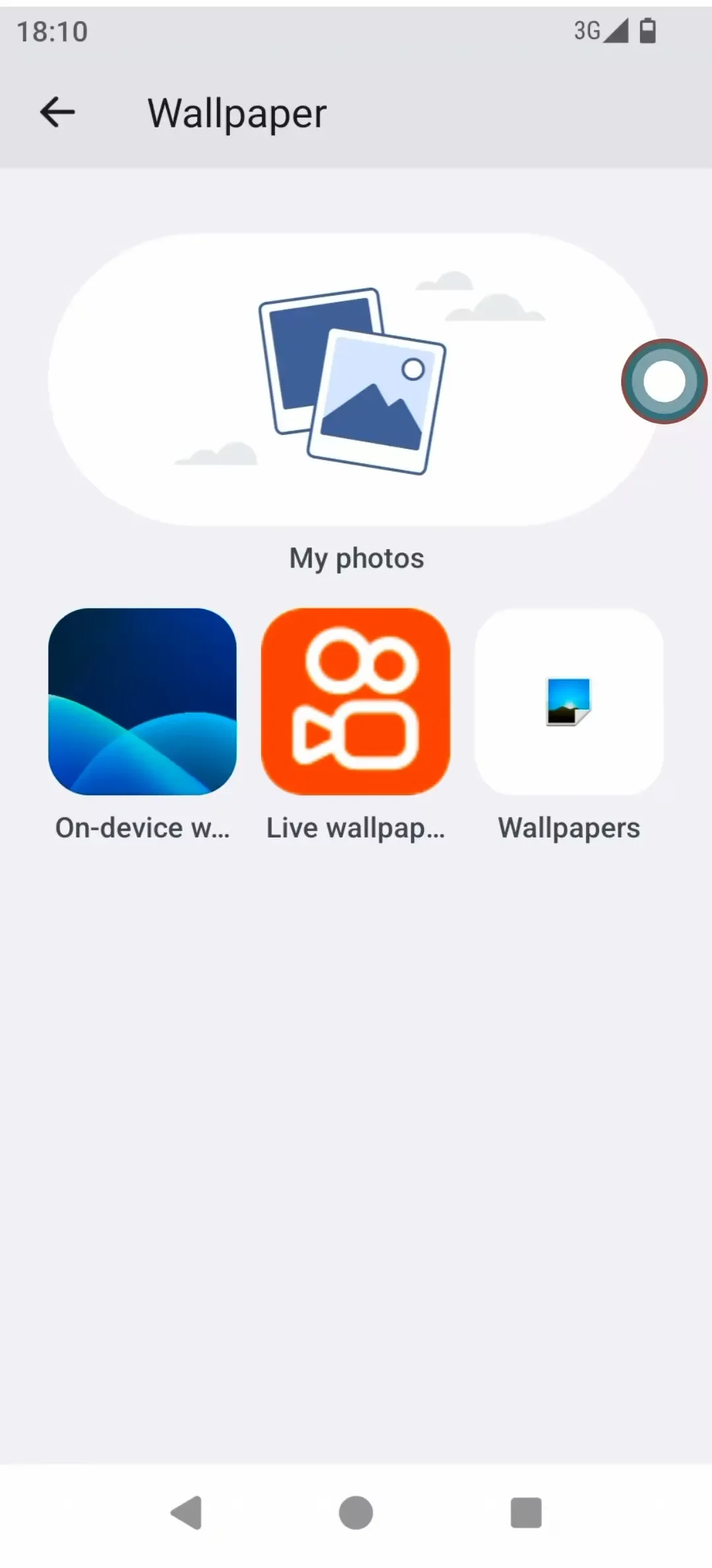 Change Wallpaper