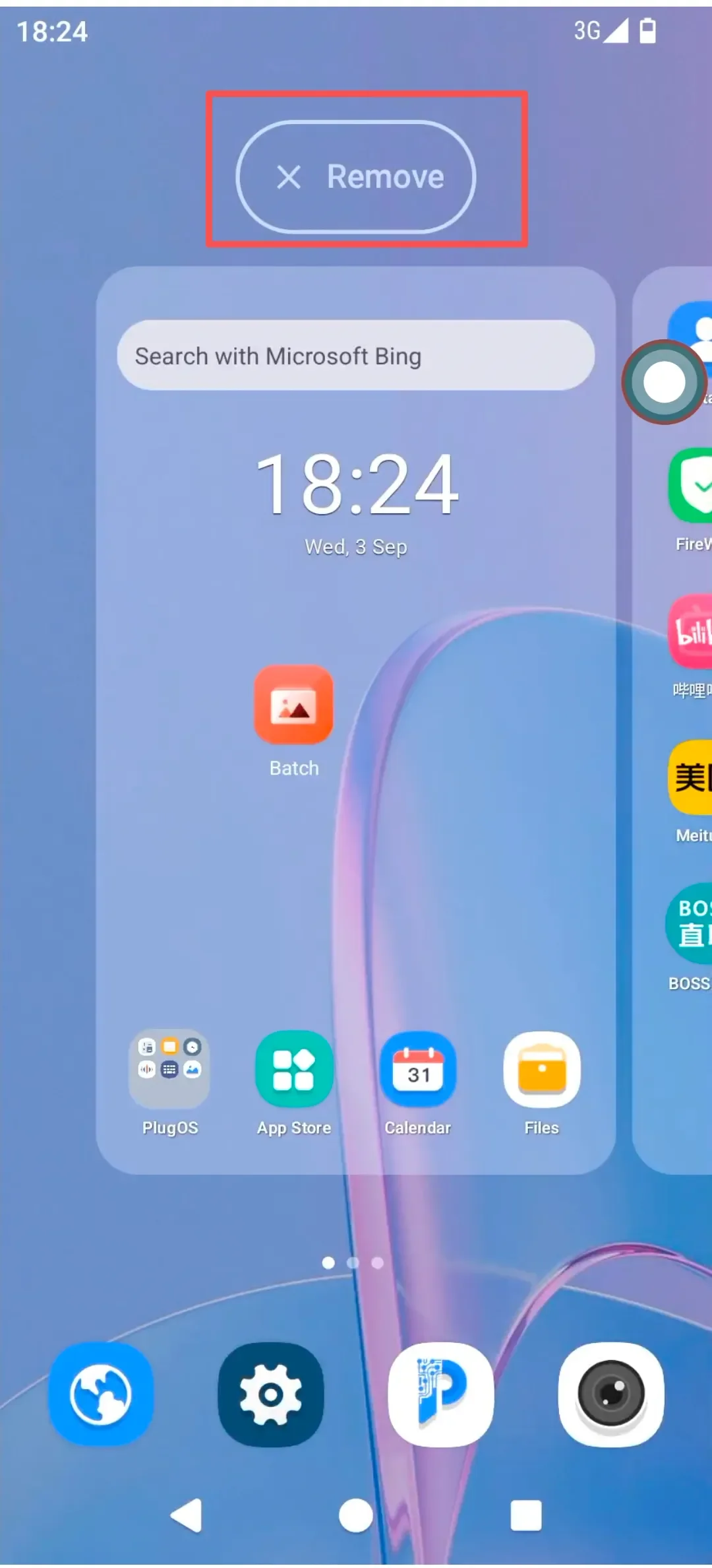 Add Widget
