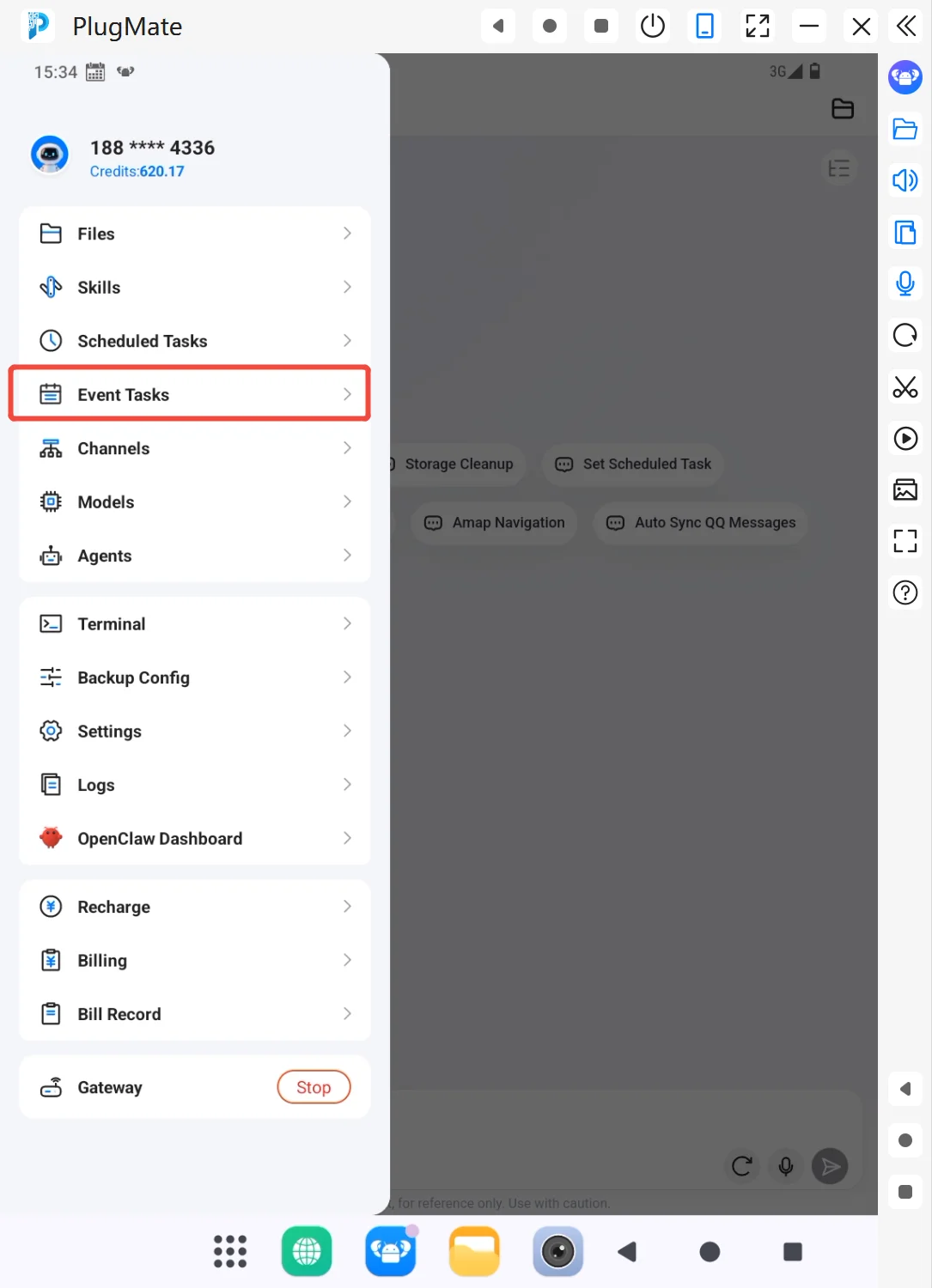 Open Event Tasks