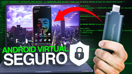 Un ANDROID PORTATIL instalado en una USB ENCRIPTADA 🔐📱¿PRIVACIDAD?🤔 | TrustKernel Plugmate Review