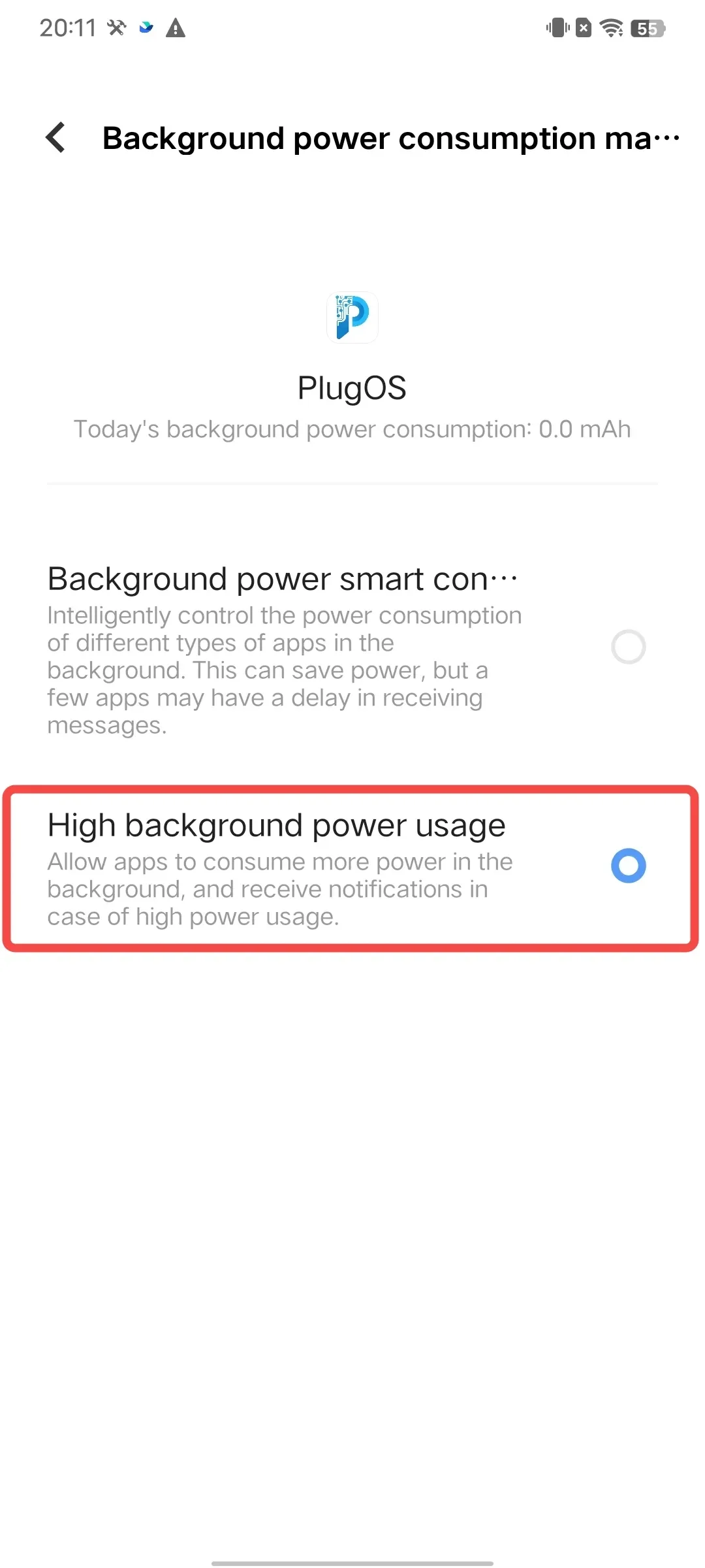 vivo Power Management