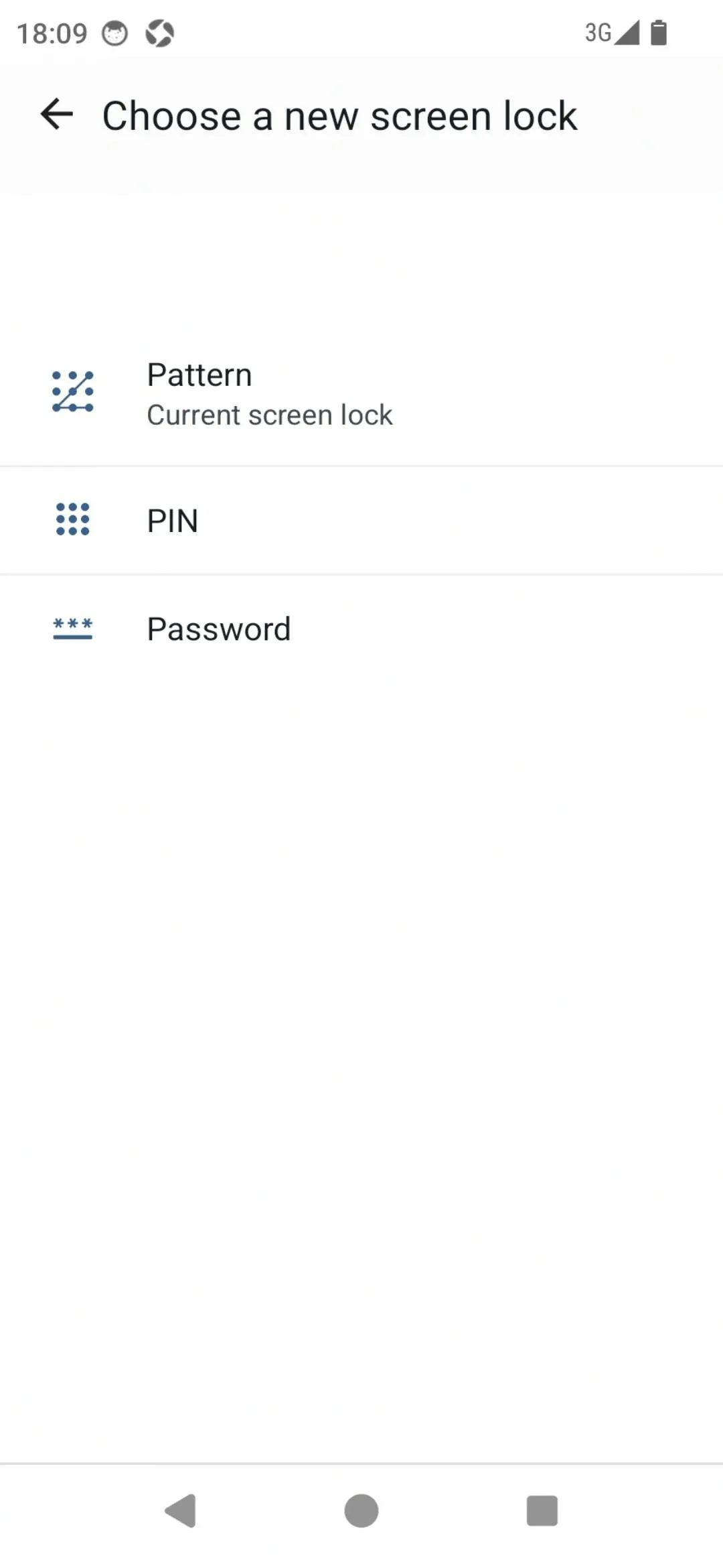 Change Authentication Method
