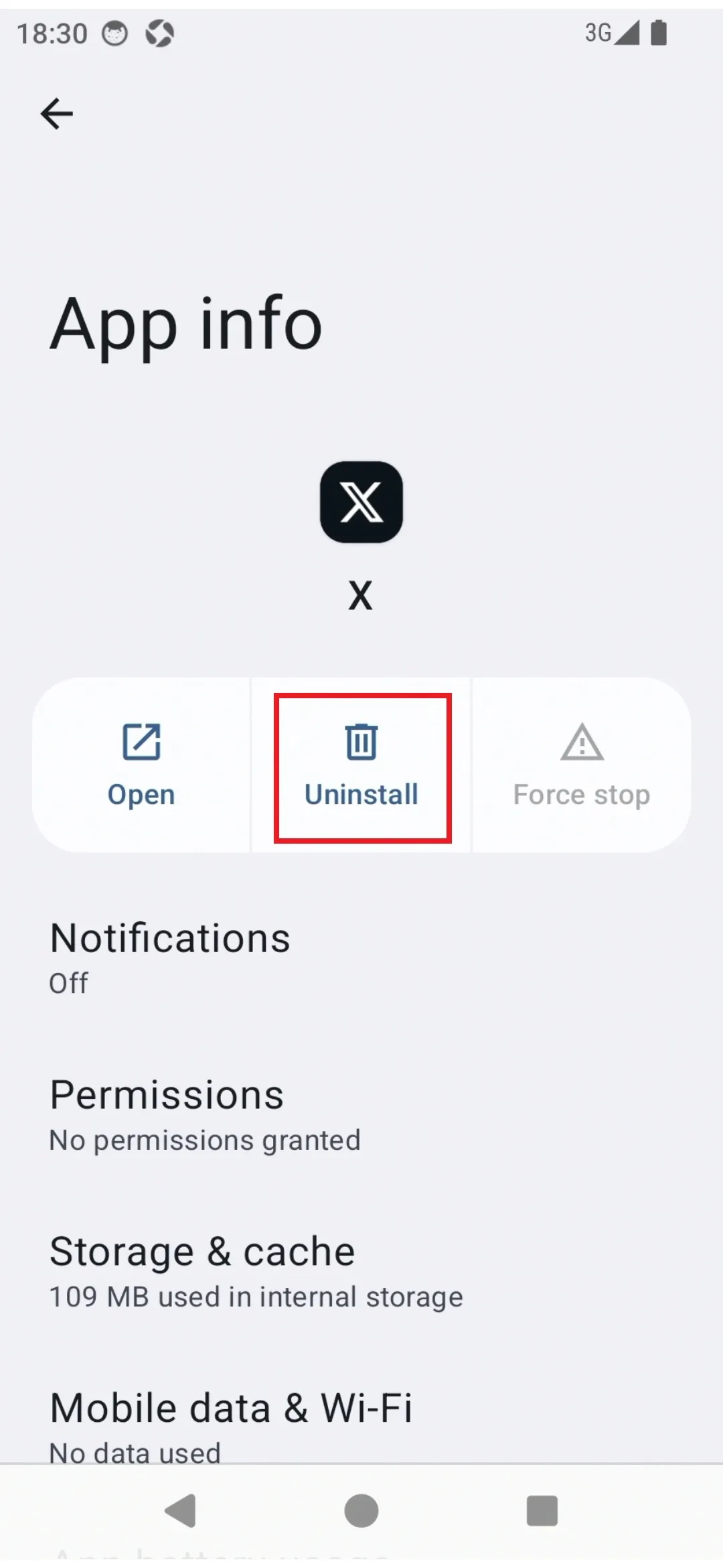 App Uninstallation