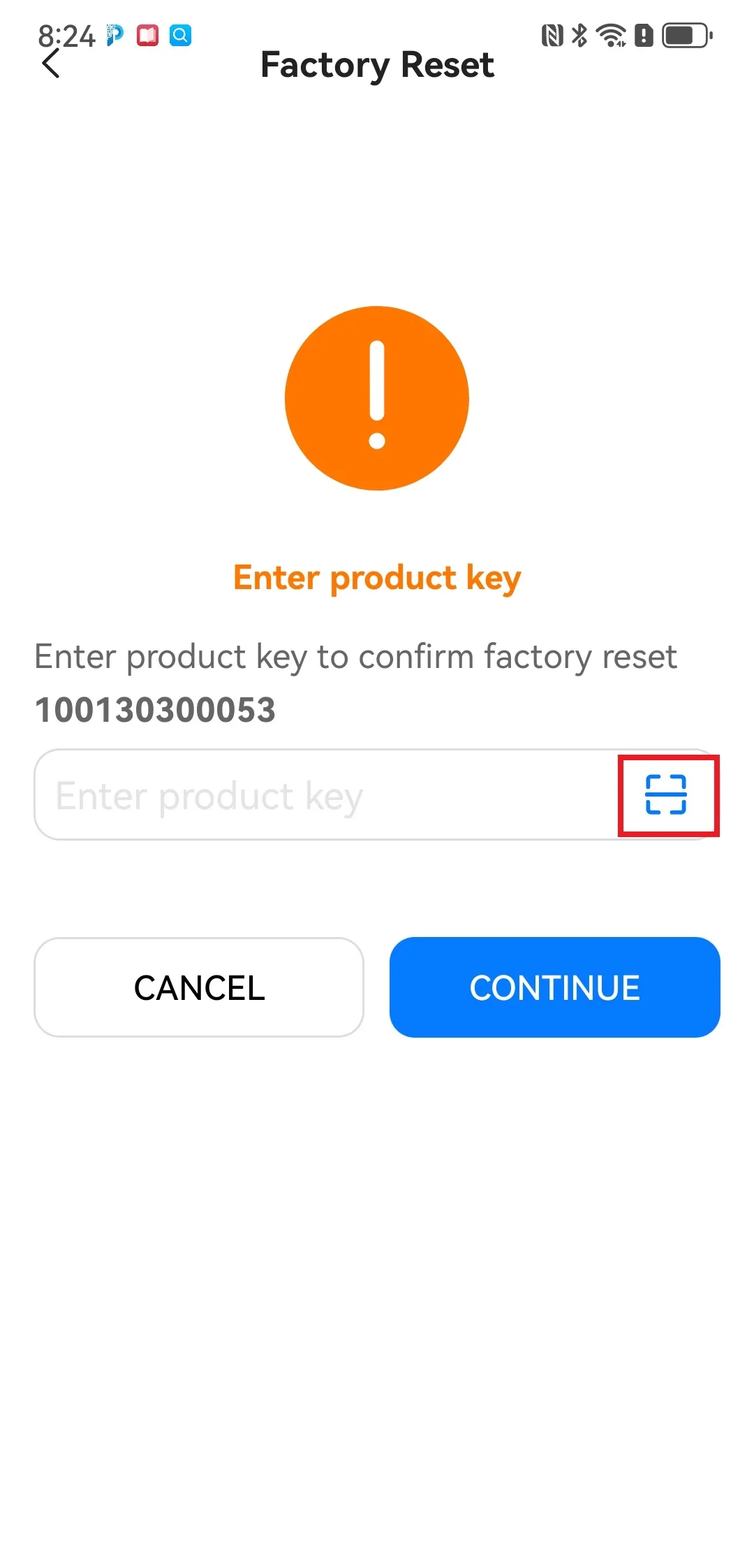 Factory Reset