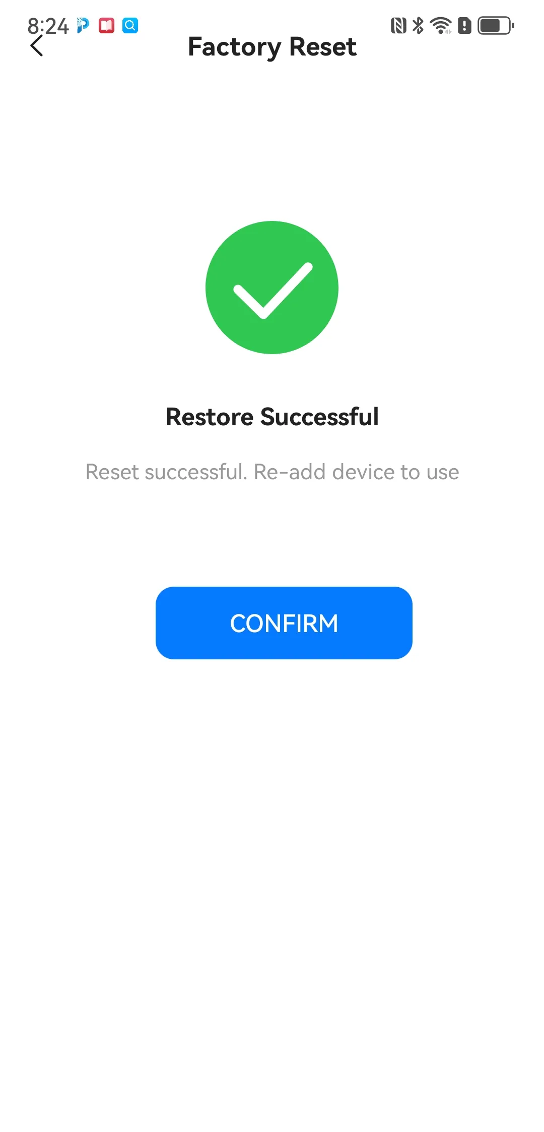 Factory Reset