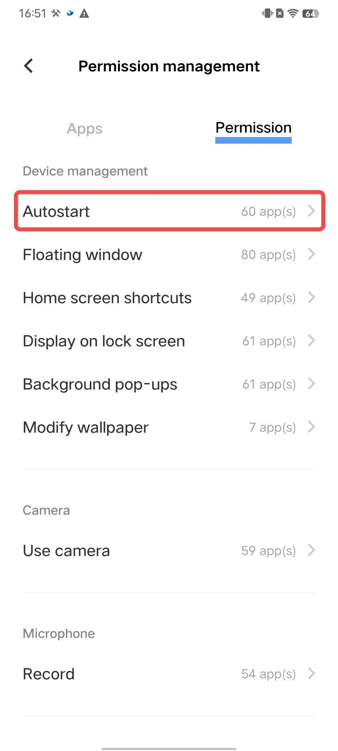 vivo Auto-start